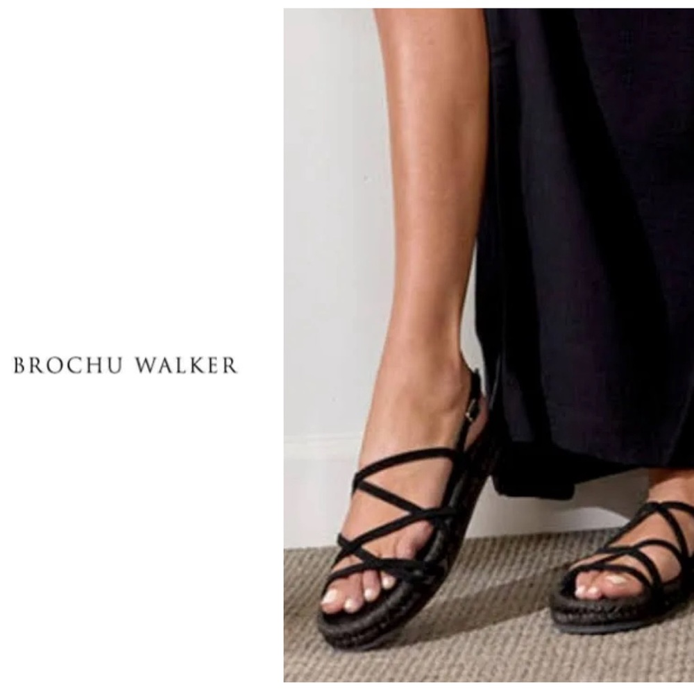 New Brochu Walker Dawson espadrilles - black sandals